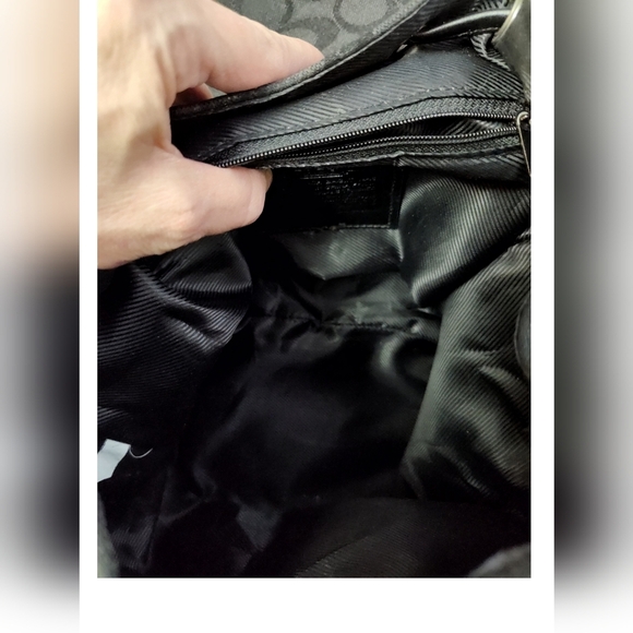 Women’s Signature Coach mini backpack & zipper case - Picture 5 of 7